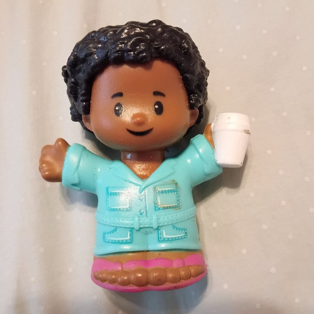 Fisher Price Little People Boy with lemonade cup